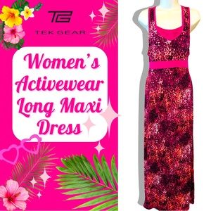 Tek Gear Women’s Activewear Long Maxi Dress - Size Women’s Large